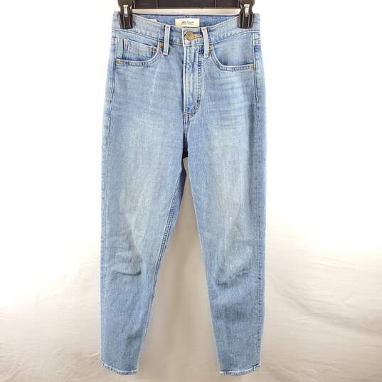 Revtown Women Blue High Rise Straight Jeans Sz 25 image number 1