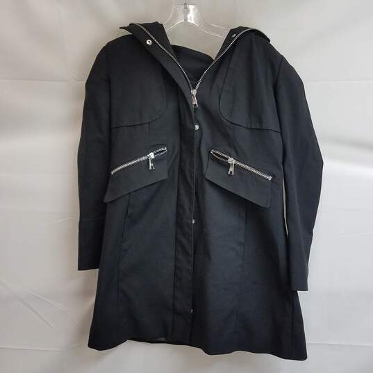 Karl Lagerfeld Officer Wool Blend Coat Women's Size S image number 1