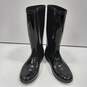 UGG Women's Black Rain Boots image number 1