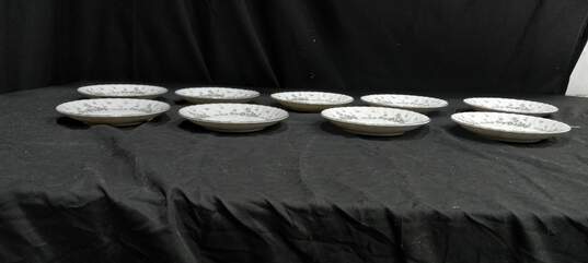 Style House Picardy Saucers 9pc Lot image number 2