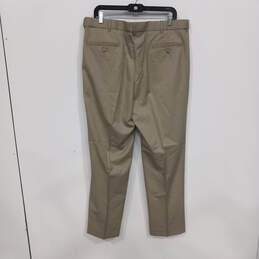 Peter Christian Men's Tan Wool/Silk Blend Dress Pants Size 38 x 29 alternative image