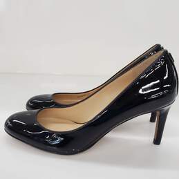 Coach DEVON Black Patent Leather Pump Heels Women's Size 8.5 alternative image