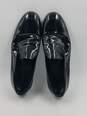 Authentic Giorgio Armani Black Patent Loafers M 9 image number 6