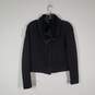 Womens Long Sleeve Slash Pockets Full Zip Jacket Size Medium image number 1