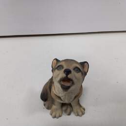 Vintage 1992 Lenox Smithsonian Gray Wolf Pup Figurine