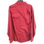 Wrangler Men Red Denim Button Up Shirt XLT NWT image number 2