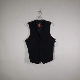 Mens Extreme Slim Fit Sleeveless Button Front Vest Size Small