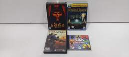 Bundle of 4 Assorted PC Video Games