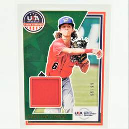 2022 Sebastian Segura Panini USA Baseball Materials Pre-Rookie /99