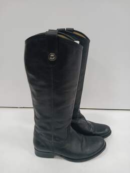 Women's Frye Melissa Button Antiqued Leather Boot Sz 6.5B alternative image