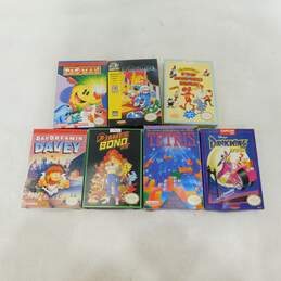 7 NES Box Only Lot