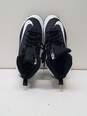 Nike Alpha Huarache Pro Black, White Cleats 923434-011 Size 5Y/6.5W image number 4