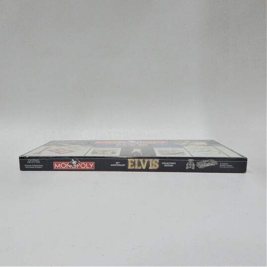 Hasbro USAopoly 25th Anniversary Collector's Edition Elvis Monopoly (Sealed) image number 3