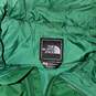 The North Face Green Full Zip Puffer Jacket Men's Size L image number 3