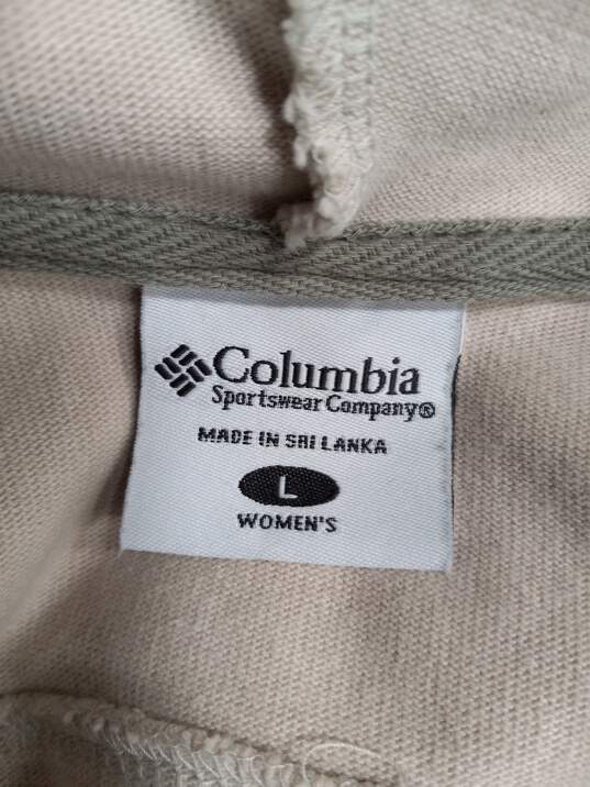 Columbia Women's Beige Hooded Jacket Size L image number 3