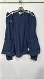 Men's Navy w/ White Stripe Nike Jacket Size L image number 3