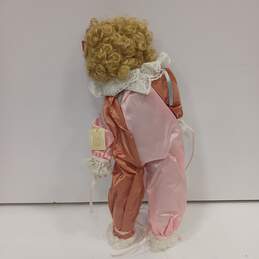 Brinn's Collectible Porcelain Clown Girl Doll alternative image