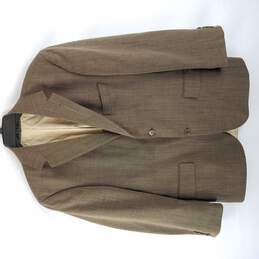 Hugo Boss Men Brown Suit Jacket 40S