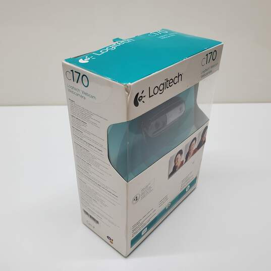 Logitech C170 Webcam PC Video Camera Windows Untested For Parts/Repair image number 3
