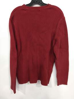 Eddie Bauer Ribbed Sweater Men's Size L alternative image