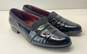 Bally Black Patent Leather Casual Loafers Men's Size 9 image number 3