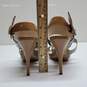 KORS Michael Kors Womens Tri-color Patent Leather Heel Sandals Sz 7 image number 3