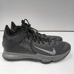 Men's Nike Lebron Witness IV Black Sneakers Size 15