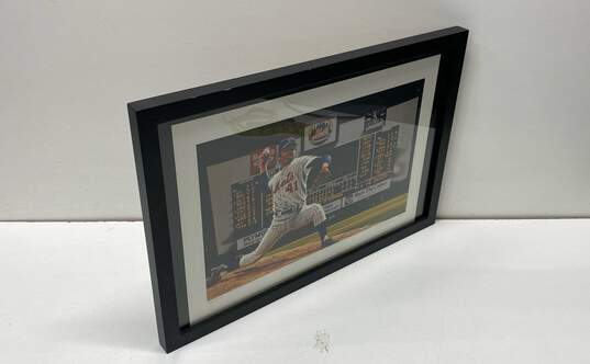 Framed Limited Edition Tom Seaver N.Y. Mets Lithograph Signed by Bill Purdom image number 2