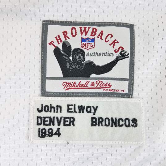 Mitchell & Ness John Elway #7 Denver Broncos Throwbacks Jersey Sz. XL image number 3