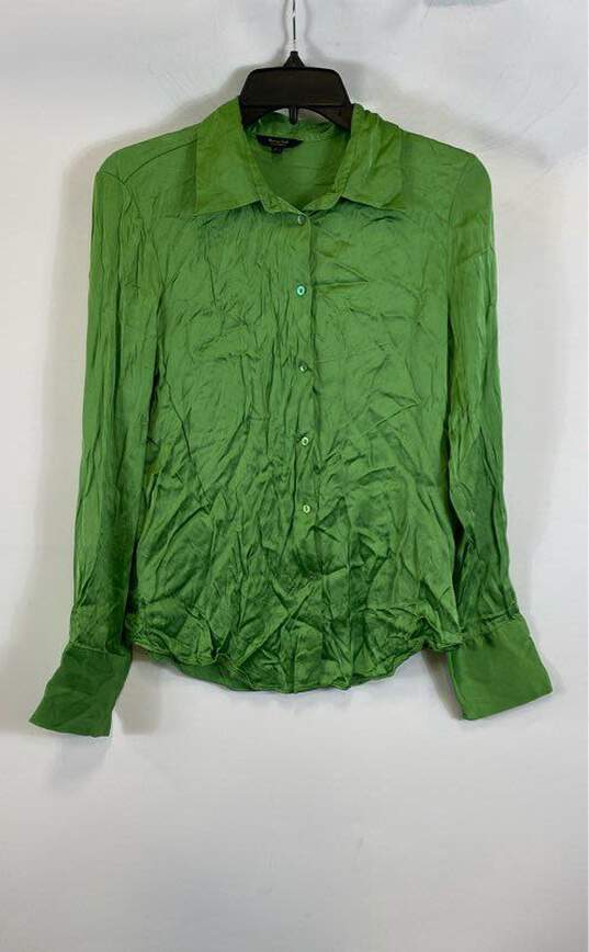 Massimo Dutti Green Long Sleeve - Size 6 image number 2