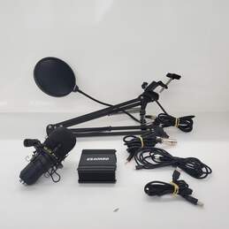 Aokeo USB Condenser Microphone Kit with Boom Arm, Shock Mount, Pop Filter