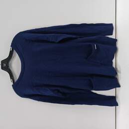 Women's Michael Kors Prussian Blue Blouse Size L alternative image