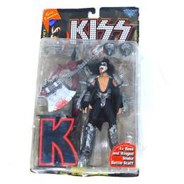 Sealed 1997 McFarlane Toys KISS Gene Simmons Ultra Action Figure Damaged Box