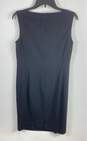 Max Mara Black Pinstriped Dress - Size SM image number 2