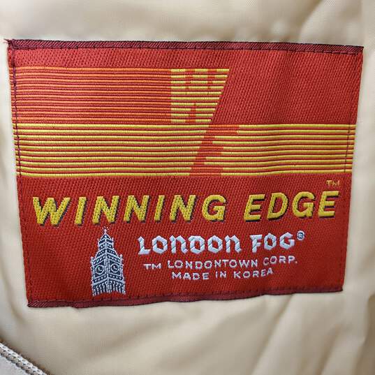London Fog Men Kaki Bomber Jacket Sz 40 image number 3