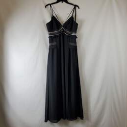 BCBG Women's Black Maxi Dress SZ L