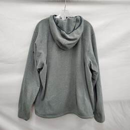 Mountain Hardwear MN's Gray Fleece Full Zip Hooded Sweat Jacket Size XL alternative image
