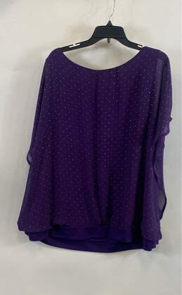 Torrid Purple Blouse - Size 4 alternative image