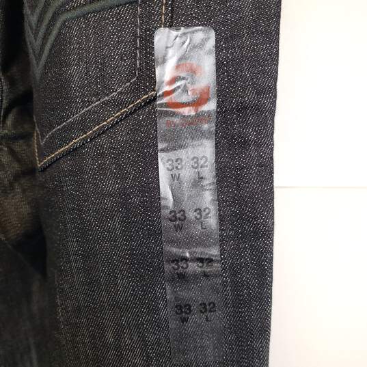 NWT Mens Javelin Wash 5-Pockets Design Denim Straight Leg Jeans Size 33X32 image number 3