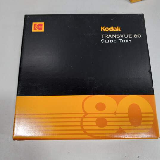 3pc Lot of Kodak Transvue 80 Slide Trays IOB image number 4