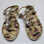 Sam Edelman Women's Jeweled Flat Sandals Gold Size 9M image number 2