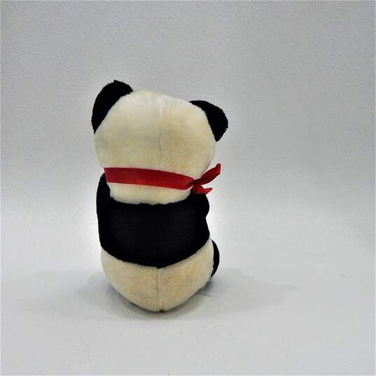 VTG Carnival Prize Plush Toys Samet & Wells Dog Heart Panda Dog Ace Novelty image number 6