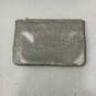 Womens Metallic Silver Mavis Street Mini Pouch Bag W/ Missing Zipper image number 2