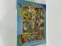 Ravensburger Puzzle Curious Cupboards 1000 Pieces Jigsaw Puzzle Set Age 12+