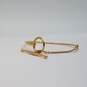 Hermes 14k Gold Filet D'Or Toggle Bracelet 11.9g image number 4