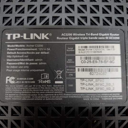 TP-Link Archer CR500 16x4 DOCSIS3.0 Wireless Wifi Modem Router For Parts/Repair image number 2