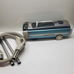 Vintage Electrolux Canister Vacuum Cleaner W/ Hose & Extenders - UNTESTED