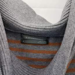 Anthropologie Off the Shoulder Striped Sweater Women's Size S alternative image