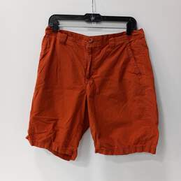 Columbia Orange And Gray Shorts Size 32x10