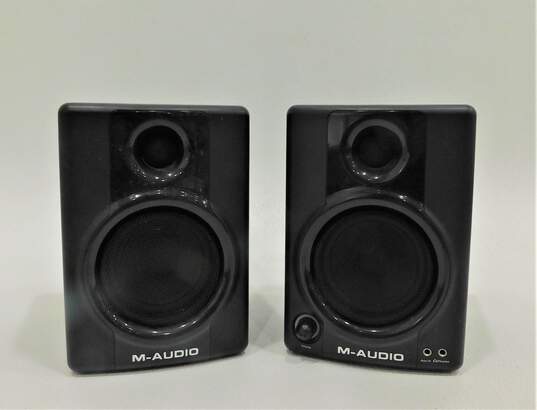 M-Audio Brand Studiophile AV30 Model Compact Desktop Studio Monitors (Pair) image number 1
